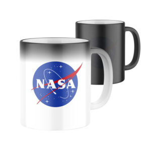 Magický keramický hrnek s potiskem Nasa