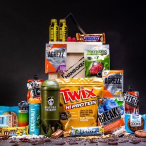 Dárková Bedna s páčidlem pro fitkaře XXL (Dárkový koš)